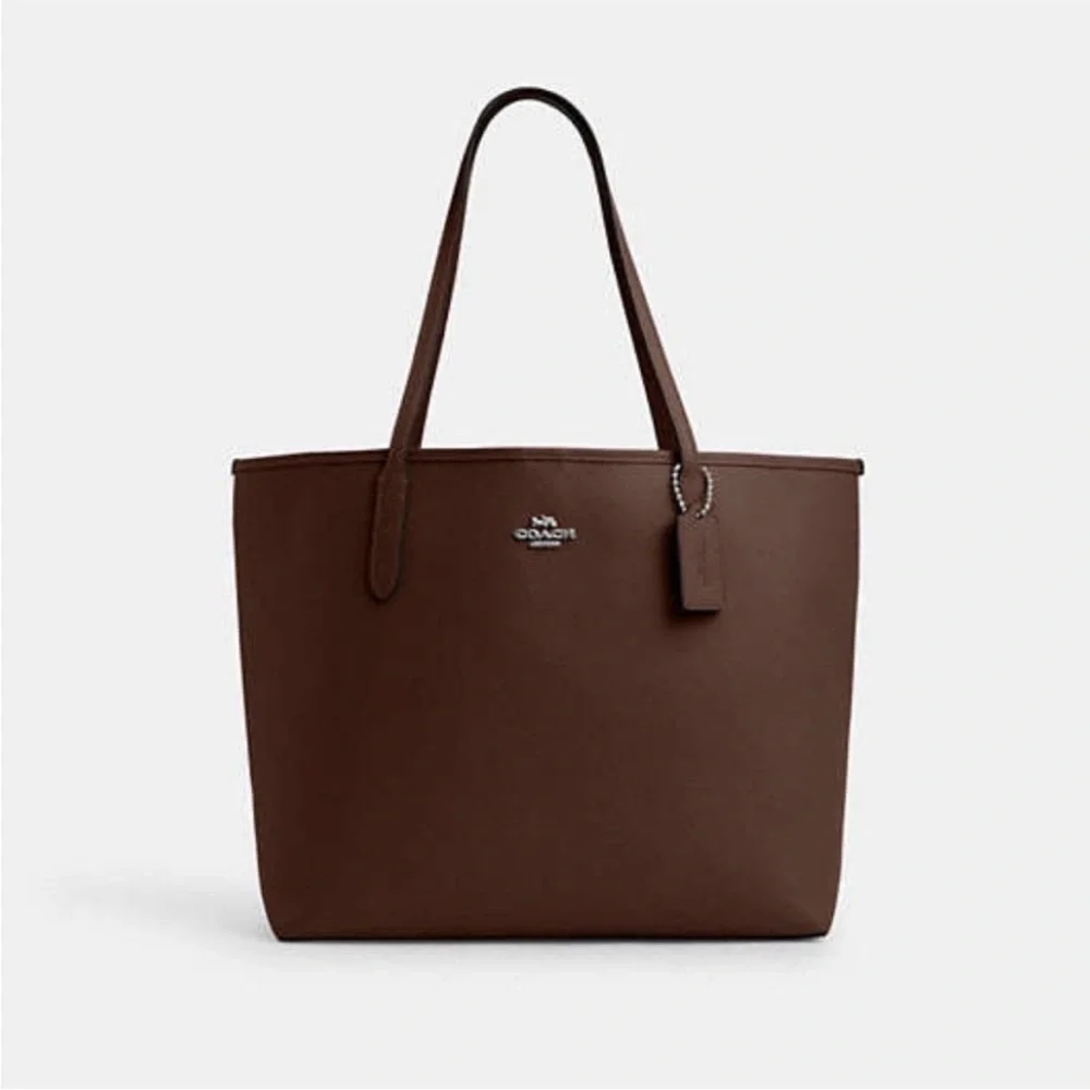 Coach | Bags | Coach Chocolate Brown City Tote Bag | Poshmark